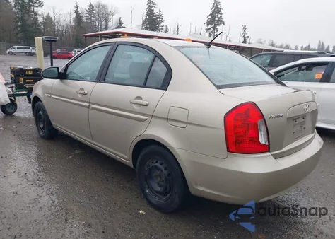 2006 Hyundai Accent Gls from USA, damaged, VIN KMHCN46C76U060586